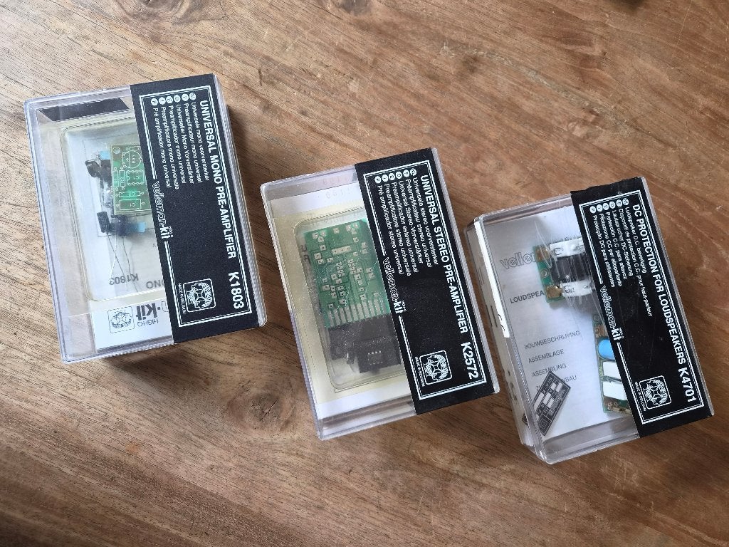 3 velleman bouwpakketten, nieuw, Overige merken, Overige systemen, Nieuw, Ophalen of Verzenden
