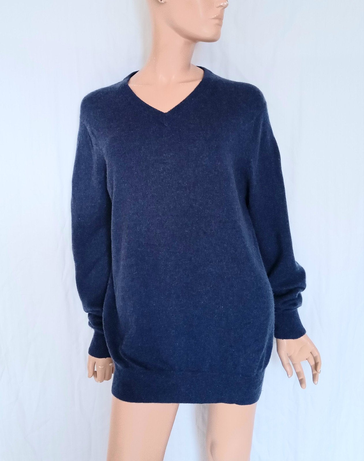 WESTBURY CASHMERE Trui , Maat L, Ophalen of Verzenden, Zo goed als nieuw, Maat 42/44 (L), Blauw