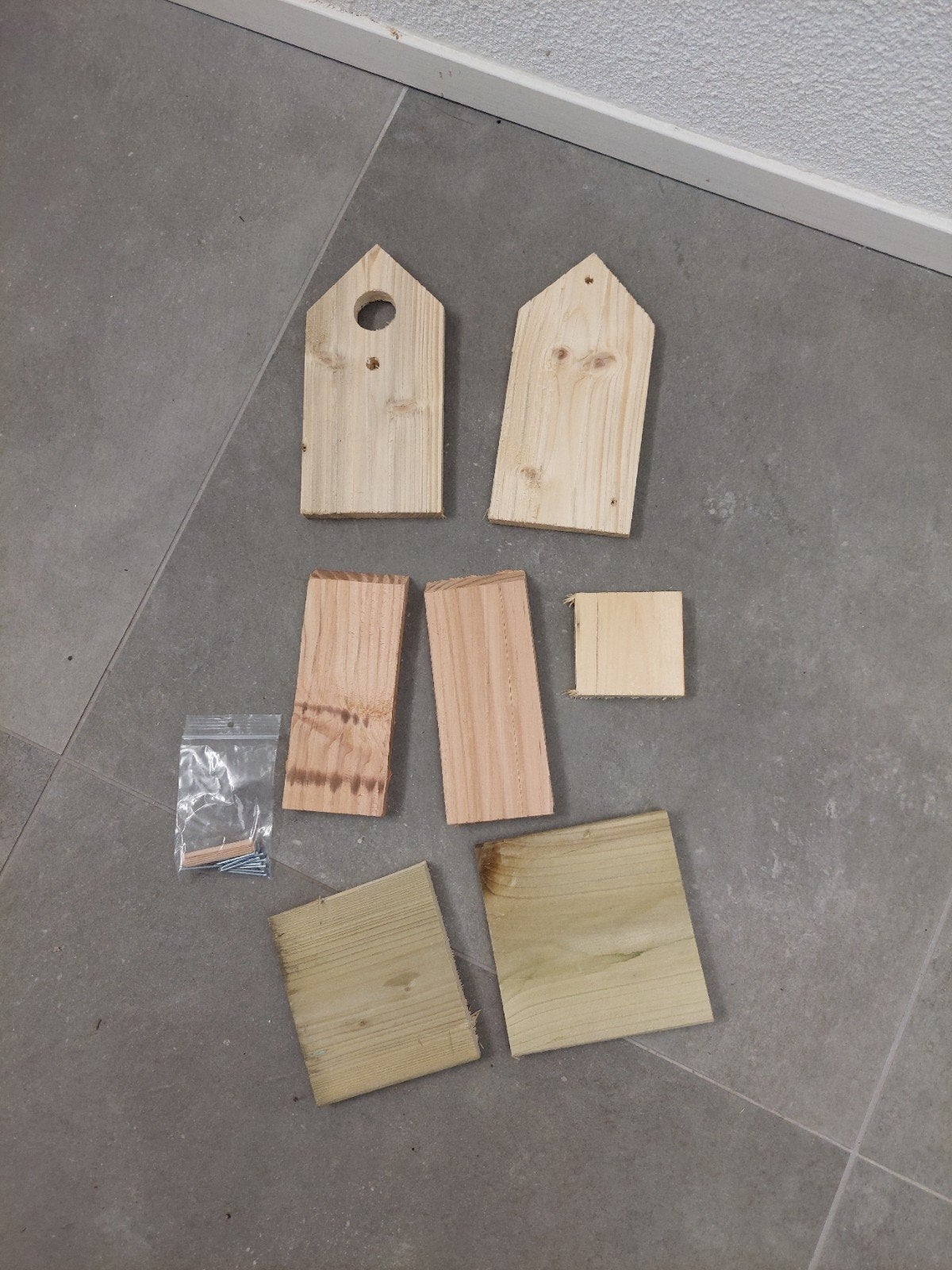 vogelhuisjes bouwpakket, Hobby en Vrije tijd, Knutselen, Ophalen of Verzenden, Nieuw, Knutselwerk