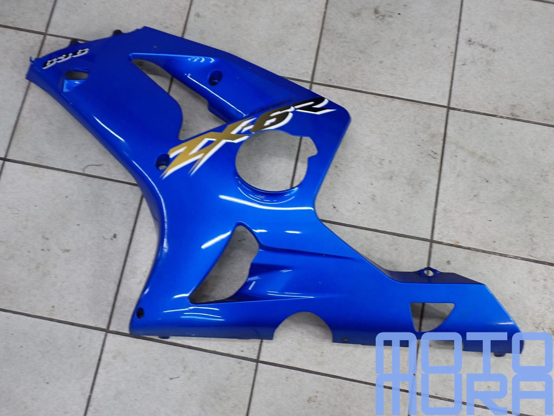 Kawasaki ZX6R 636 2003 - 2004 linker zijkuipdeel zijkap link, Gebruikt, -, -, Ophalen of Verzenden