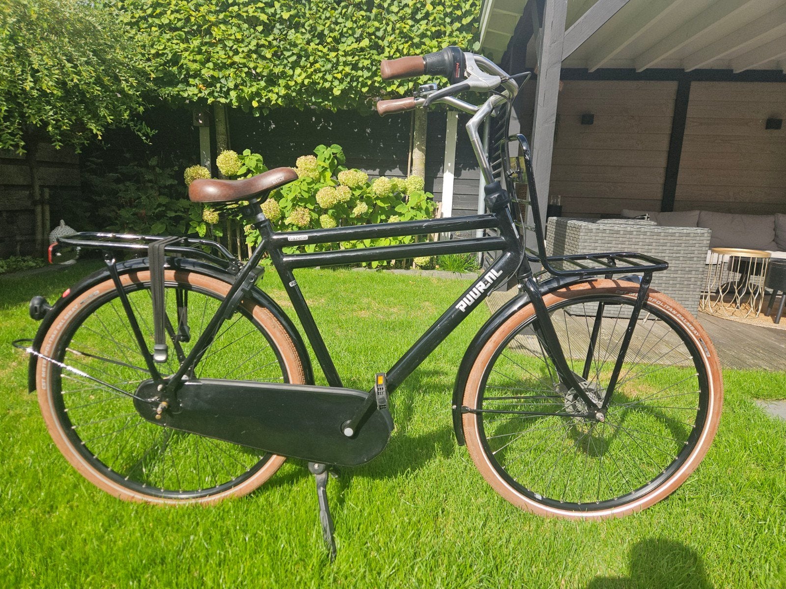 Gazelle, kleur zwart, 7 versnellingen ZGAN!, Ophalen, Gebruikt, Versnellingen, 57 tot 61 cm