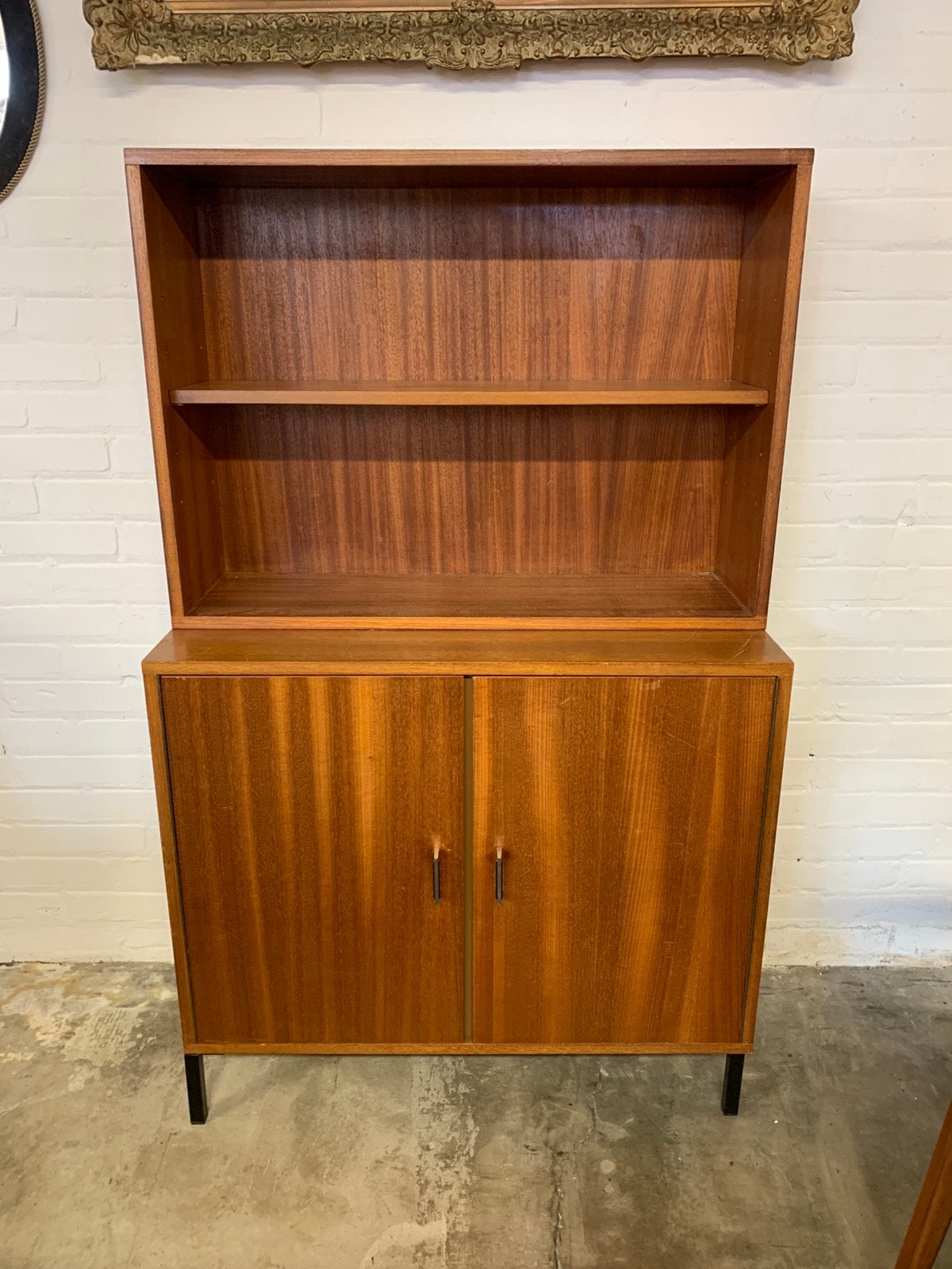 Kast Simplalux Simpla lux wandmeubel uit de jaren 60., Verzenden, Zo goed als nieuw
