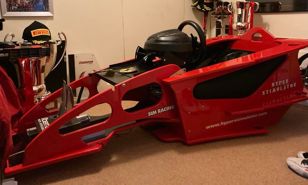 Hyper F1 Race Simulator - Thrustmaster T300 Ferrari, Ophalen, Online, 1 speler, Racen en Vliegen