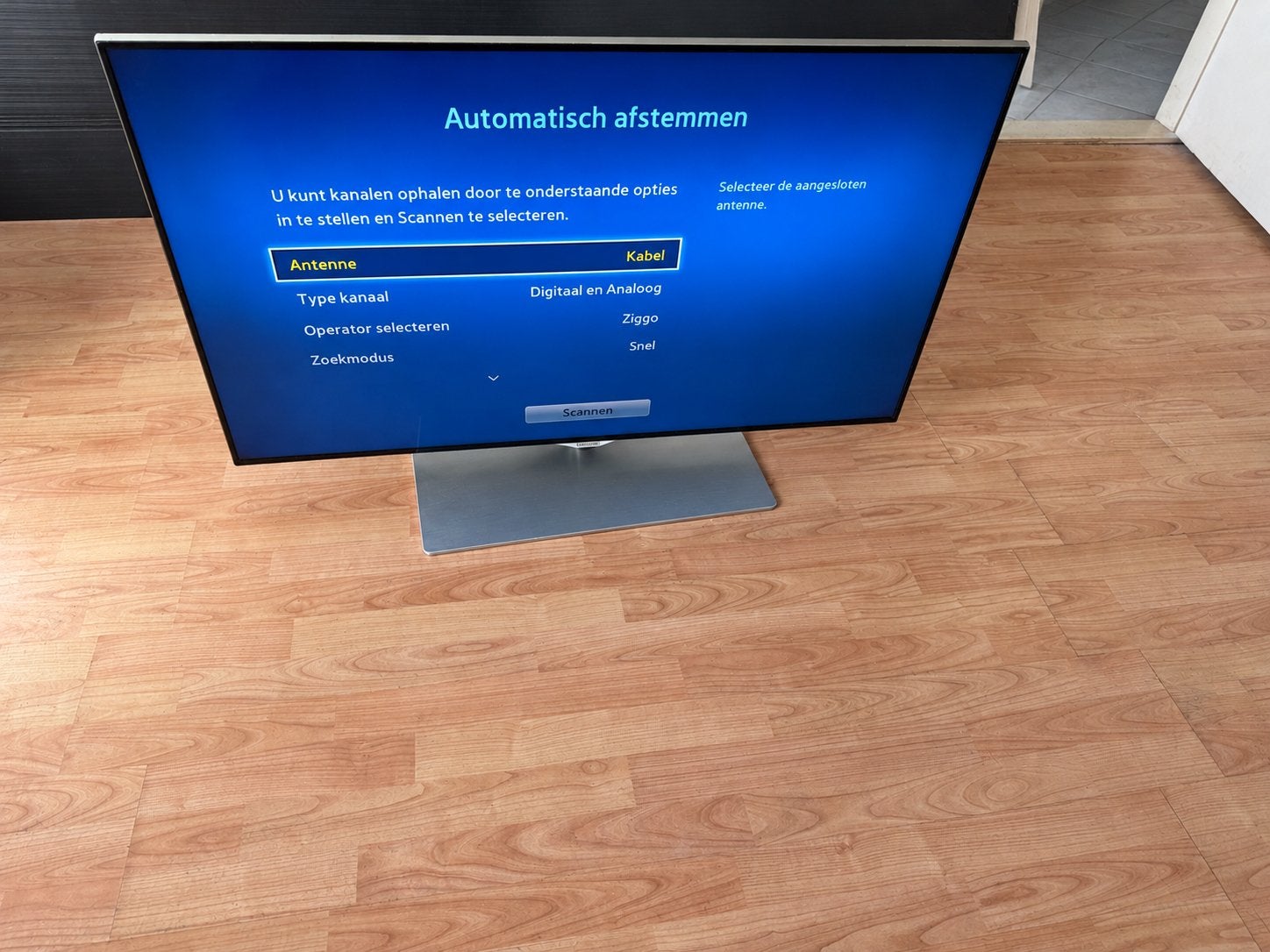 Samsung 46 inch Smart TV Full HD, Audio, Tv en Foto, Ophalen, LED, Zo goed als nieuw, Samsung