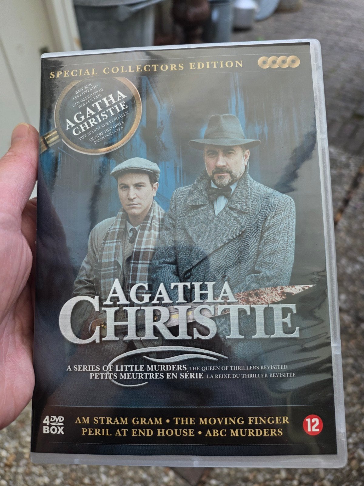 Agatha Christie - A Series of Little Murders (4 DVD Box), Nederlands, Ophalen of Verzenden, Zo goed als nieuw, Frans