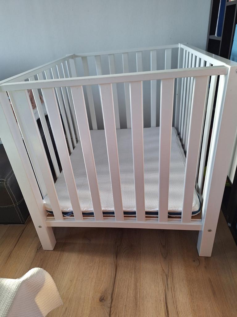 Bopita Box Wit met aerosleep Matras, Kinderen en Baby's, Boxen, Ophalen, Zo goed als nieuw, Vierkant