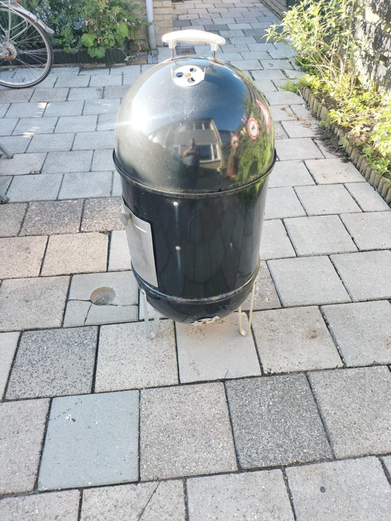 Bbq rookoven, Ophalen, Gebruikt