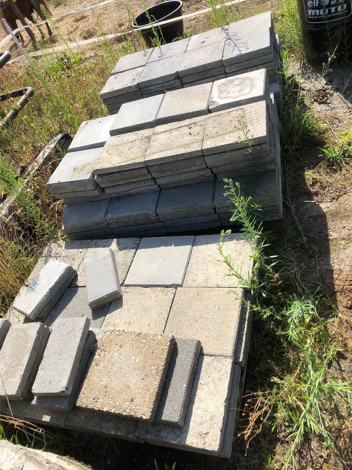 Beton tegels , 30x30, Tuin en Terras, Ophalen, Zo goed als nieuw, Beton, Terrastegels