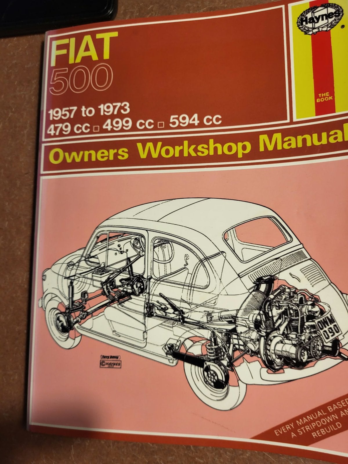 Haynes werkplaats boek Fiat 500, Ophalen of Verzenden, Zo goed als nieuw, Overige merken