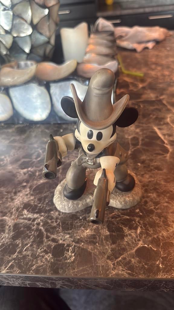 Micky mous beeldje, Antiek en Kunst, Ophalen, Koper of Brons