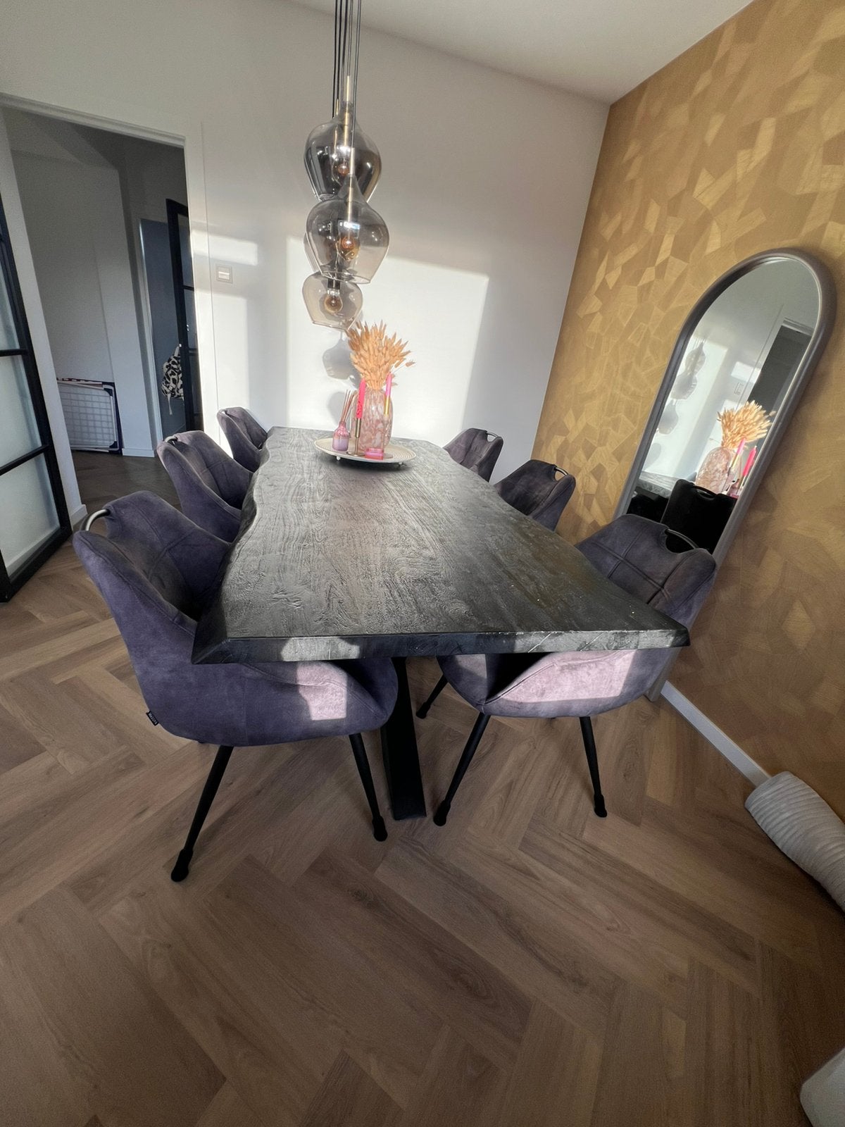 Tafel met stoelen, Ophalen, Zo goed als nieuw, 4 tot 6 stoelen