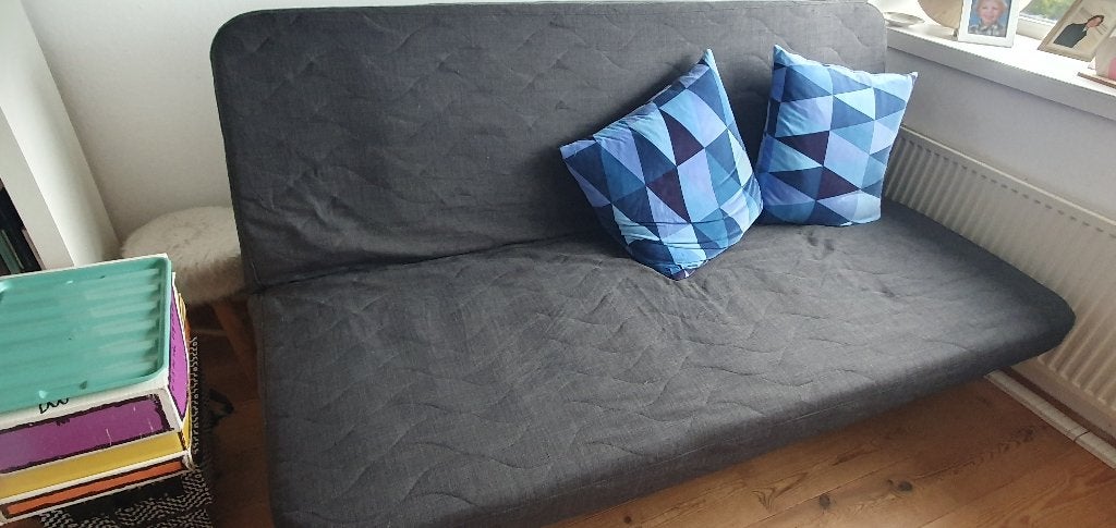 Slaapbank Ikea, Ophalen, Gebruikt, Tweepersoons, 140 cm