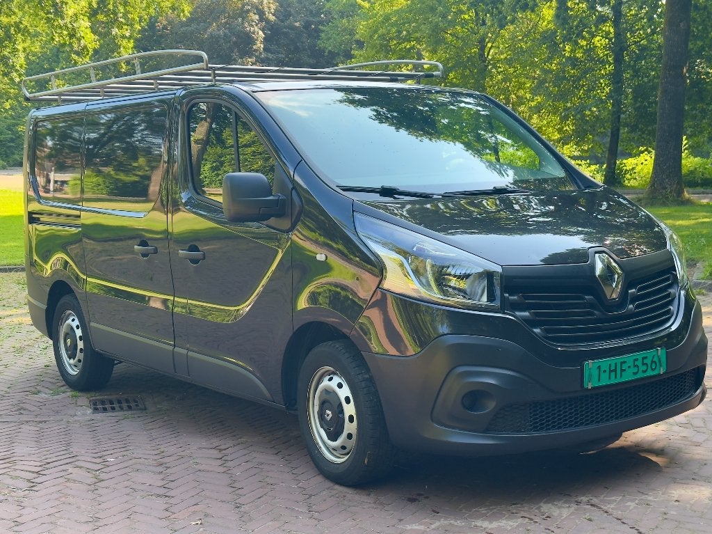 Trafic *1.6 DCI *AIRCO *IMPERIAAl *LAGE KM STAND * NAP, Auto's, Bestelauto's, 121 pk, Renault, Zwart, Origineel Nederlands