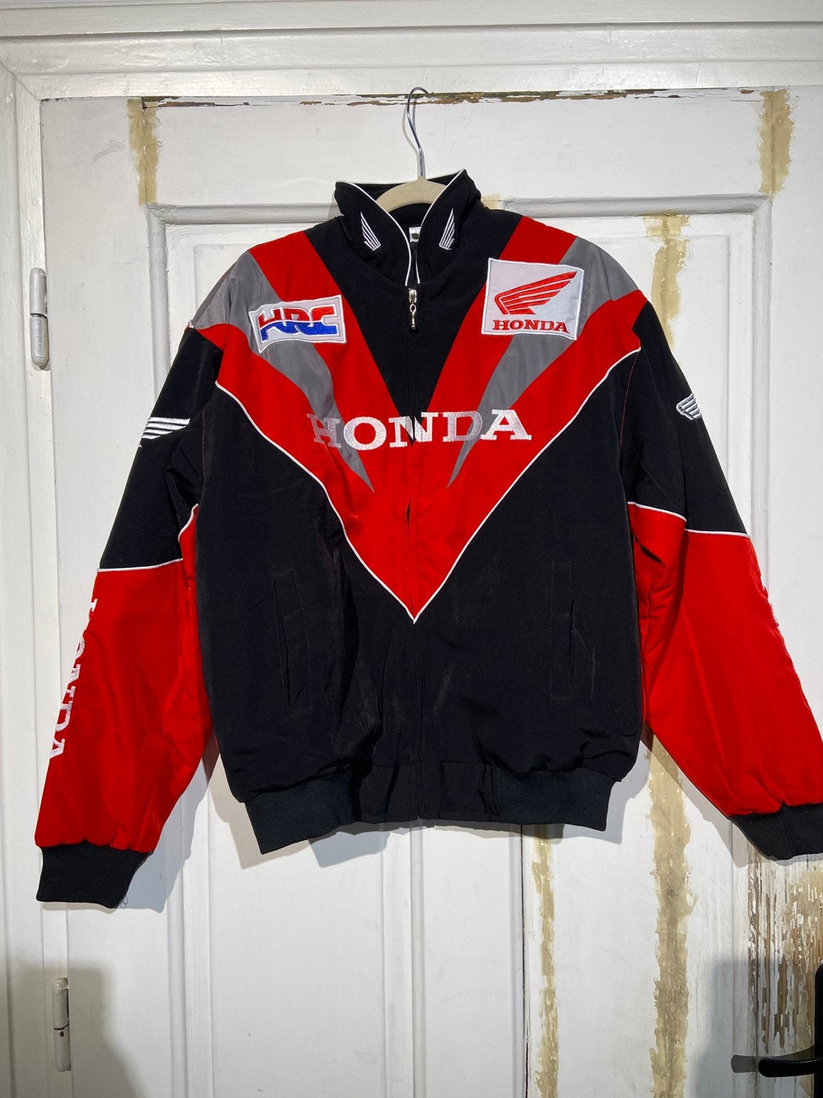 Honda Racing-bomberjack (maat L) vintage moto, Ophalen of Verzenden, Zo goed als nieuw