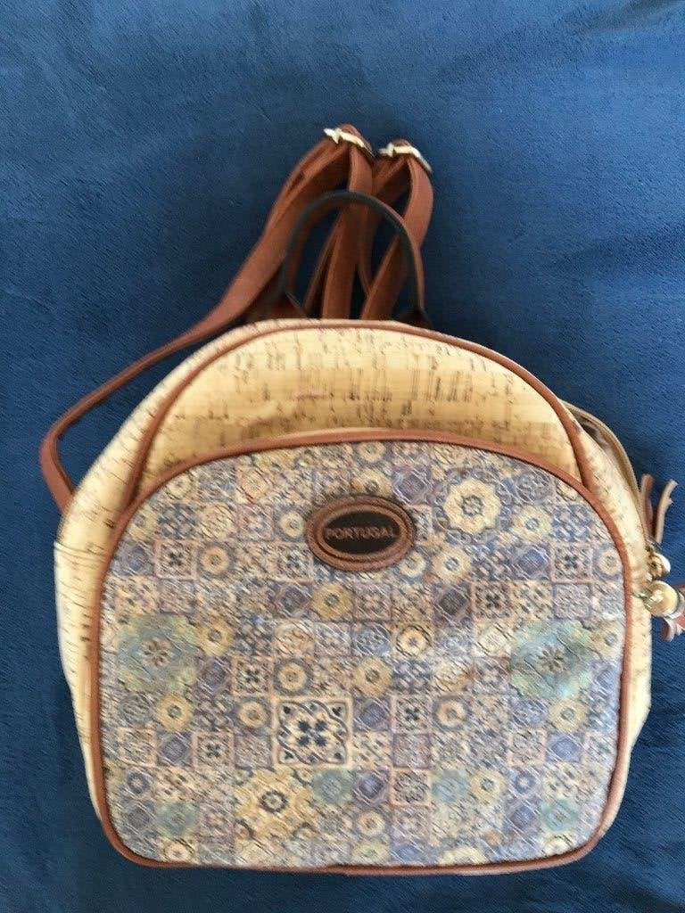 rugtas van kurk, Sieraden, Tassen en Uiterlijk, Minder dan 30 cm, 25 tot 40 cm, Zo goed als nieuw, Ophalen