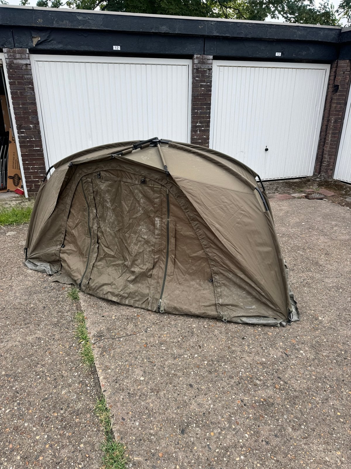 Trakker tempes - licht en compacte tent voor Karpervissen, Watersport en Boten, Ophalen of Verzenden, Gebruikt, Overige typen