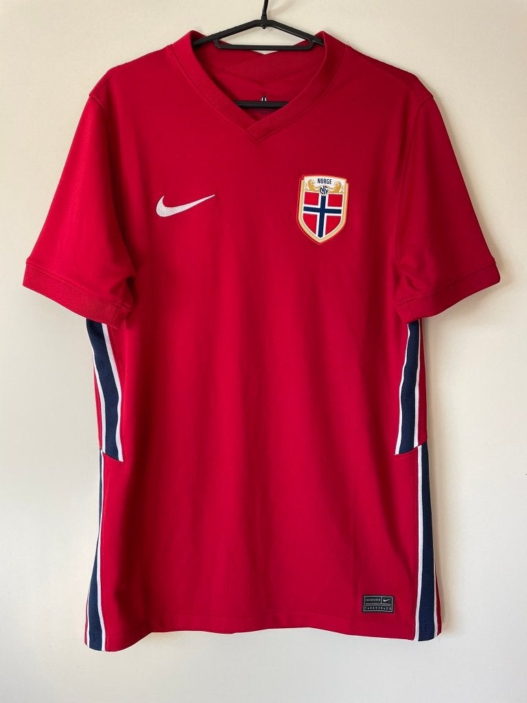 Noorwegen Nike Voetbalshirt Rood Maat S, Nike, Ophalen of Verzenden, Zo goed als nieuw, Voetbal