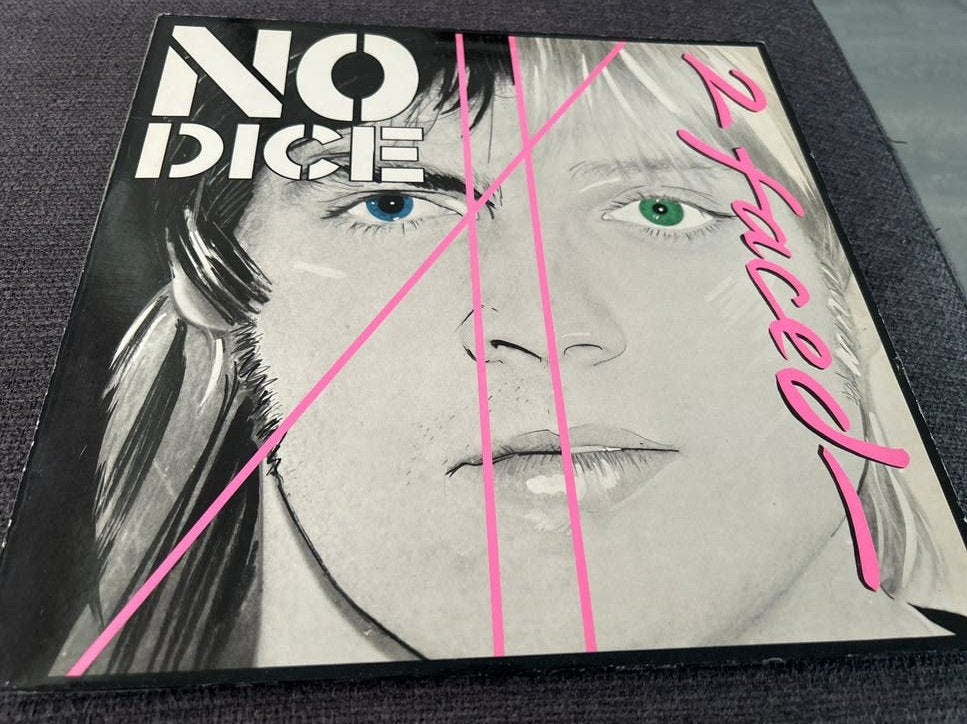 Lp No Dice - 2 Faced / New Wave, LP, Gebruikt, New wave, Ophalen of Verzenden