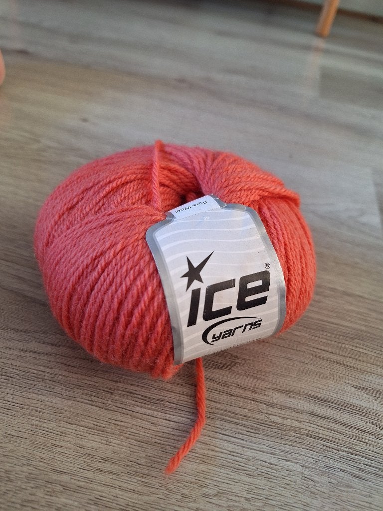 Ice Yarns 100% wol Koraal, Ophalen of Verzenden, Nieuw, Breien of Haken, Wol of Garen
