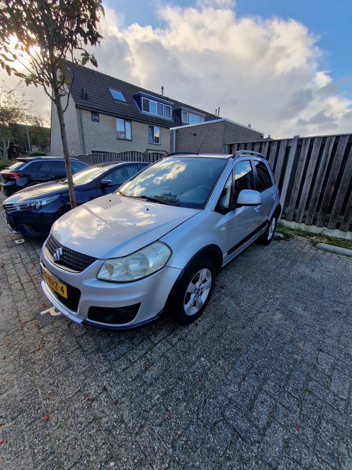 Suzuki SX4 1.6 2010 Grijs Airco stoel verwarming, Auto's, Voorwielaandrijving, Stof, 4 cilinders, 49 €/maand