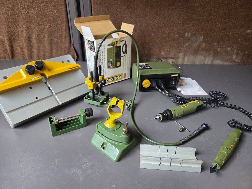 proxxon NG 5 E en  Proxxon  MIS 1 en proxxon minimot PS 12, Ophalen of Verzenden, Gebruikt