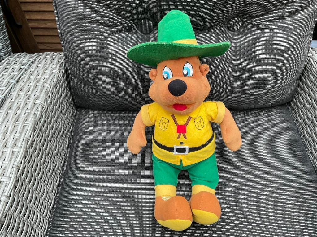 Zgan grote Bollo de Beer knuffel 40cm Landal Greenparks, Ophalen, Zo goed als nieuw, Beer