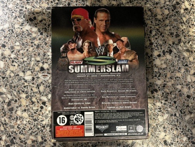 WWE Summerslam 2005 (Slipcover), Engels, Nederlands, Overige typen, Ophalen of Verzenden