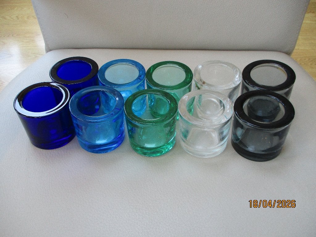 Iittala - Kivi - Marimekko - Finland ----- LET OP !!!, Gebruikt, Meerkleurig, Waxinelichthouder, Ophalen of Verzenden