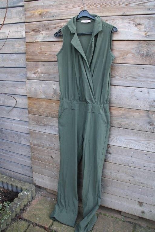 Jumpsuit kaki Studio Anneloes mt M Vaste prijs, Maat 38/40 (M), Studio Anneloes, Ophalen of Verzenden, Zo goed als nieuw