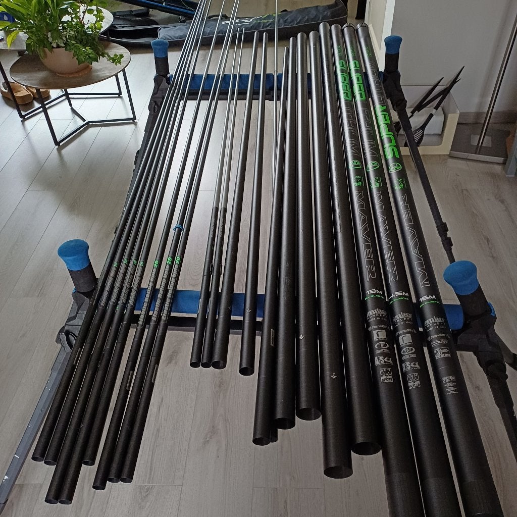 Maver Super Lithium 16 meter pack., Watersport en Boten, Ophalen, Gebruikt, Vaste hengel