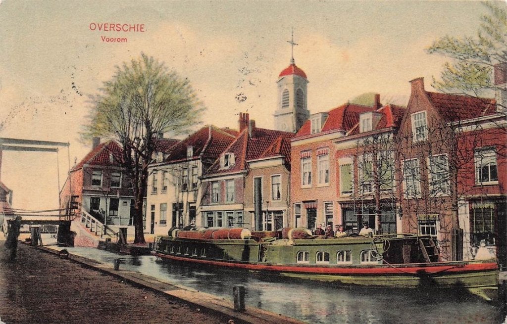 702-408-037 Overschie Voorom, Verzenden, Voor 1920, Zuid-Holland