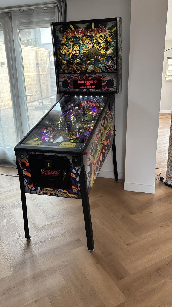 Metallica Premium Monsters HUO, Verzamelen, Automaten | Flipperkasten, Ophalen, Stern, Zo goed als nieuw, Dot-matrix