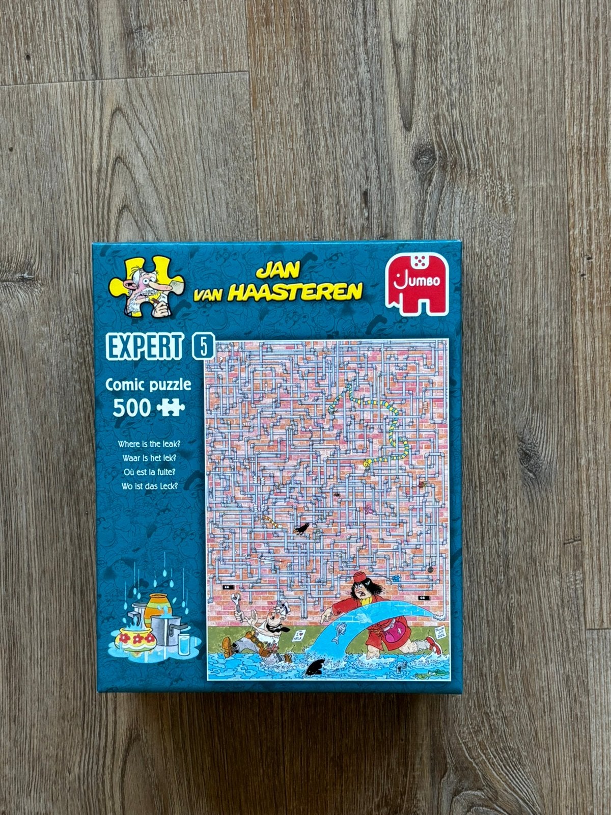 Te koop: jan van haasteren, 500 stukjes, Hobby en Vrije tijd, Denksport en Puzzels, Ophalen, 500 t/m 1500 stukjes, Nieuw