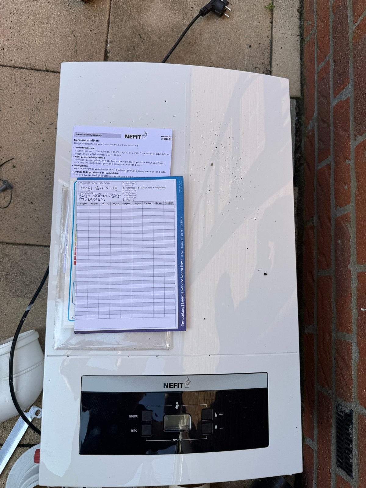Nefit Proline NXT HRC 24/CW4 CV-ketel, Ophalen, Gebruikt, Hoog rendement (Hr), Cv-ketel of Combi-ketel