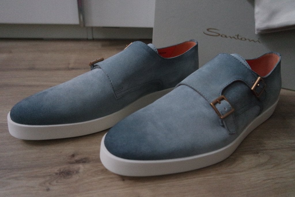 Nieuw Santoni gespschoenen, maat UK 11, Kleding | Heren, Nieuw, Gespschoenen, Santoni, Verzenden