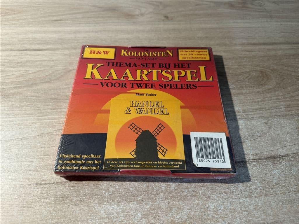 Kolonisten kaartspel handel en wandel nieuw - S7015, Ophalen of Verzenden, Zo goed als nieuw