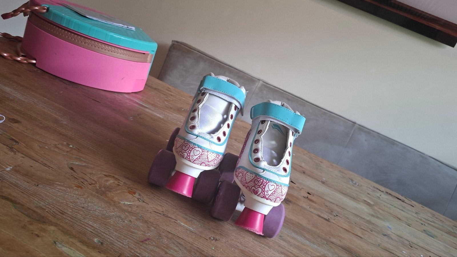 Crivit Kinderrolschaatsen Maat 29/30 met Beschermers, Ophalen, Gebruikt, Kinderen