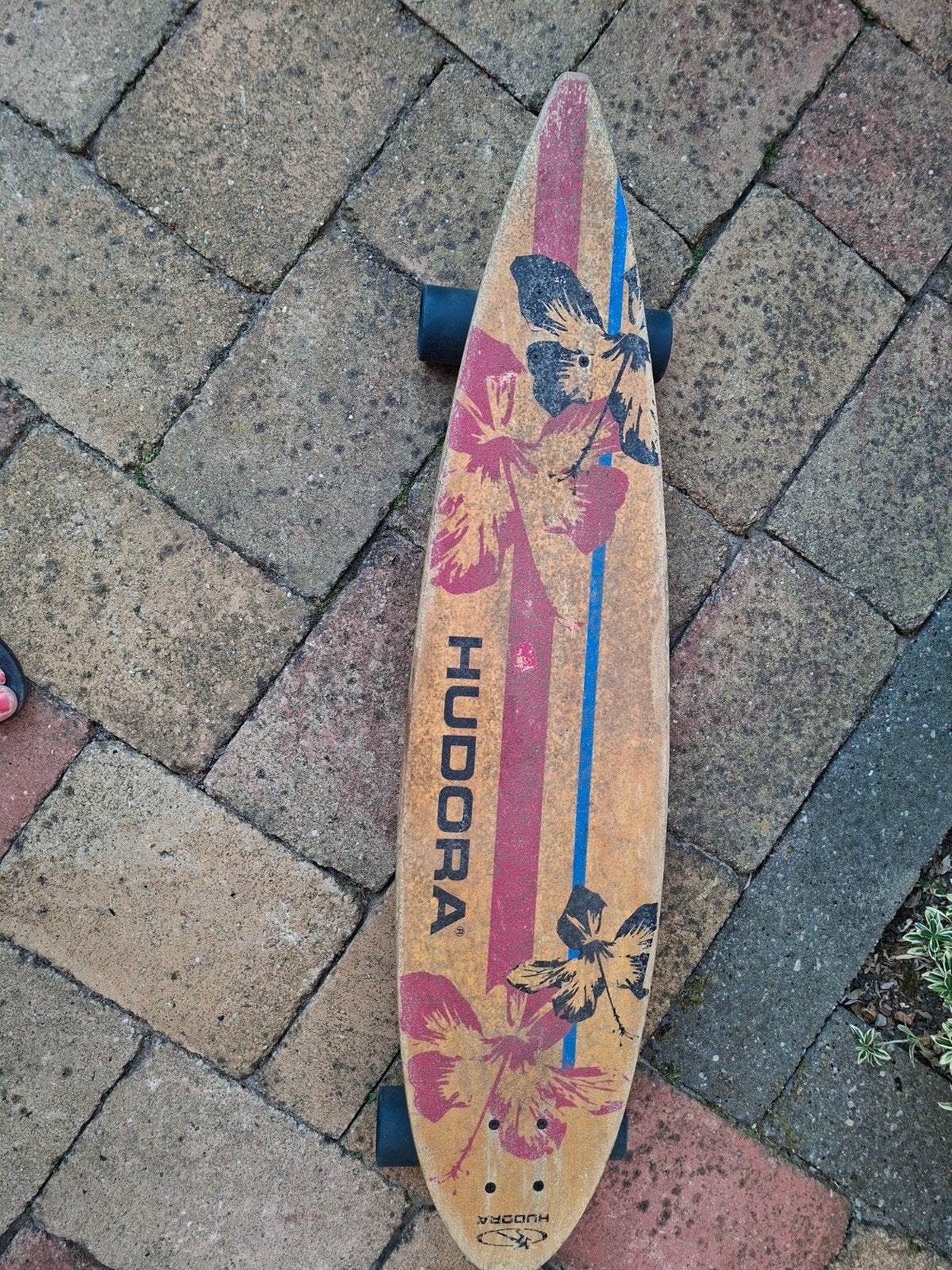 Longboard Hudora, Ophalen, Zo goed als nieuw, Skateboard, Longboard
