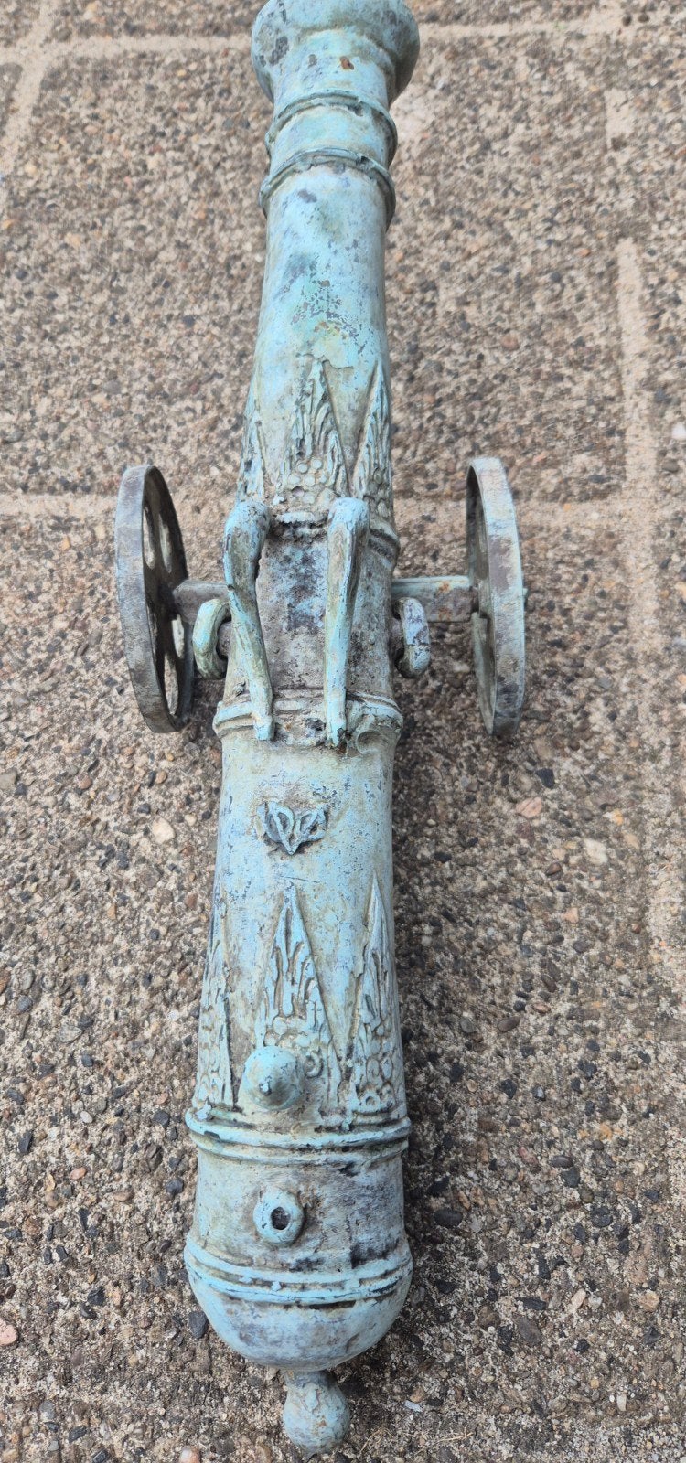 VOC kanon van brons/koper, Ophalen