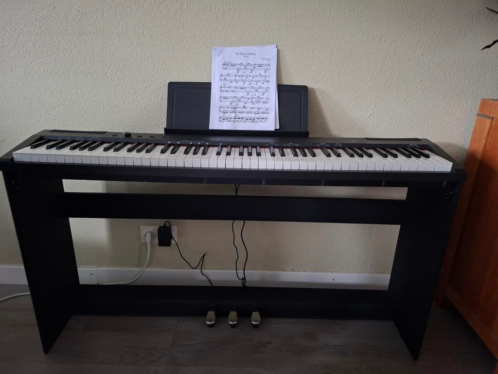 Visionkey-200 digitale piano, Ophalen, Zo goed als nieuw, Zwart