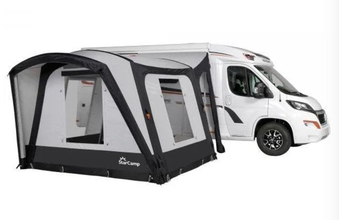 Doréma StarCamp Discovery Air bustent opblaasbaar frame grey, Ophalen, Zo goed als nieuw