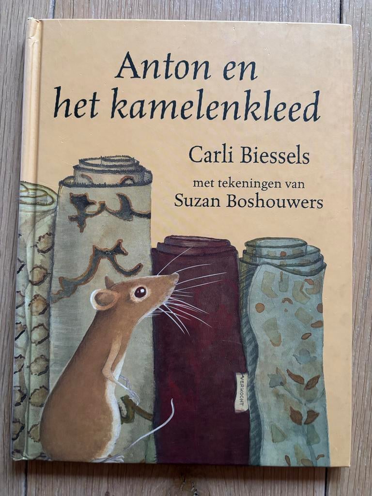 Anton en het kamelenkleed - Carli Biessels - Kinderboek, Ophalen of Verzenden, Gelezen, Fictie algemeen