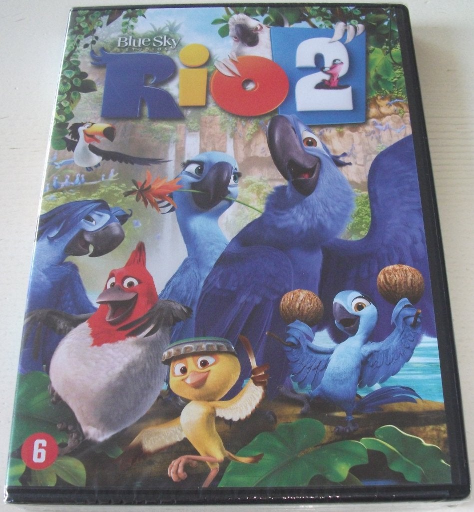 Dvd *** RIO 2 *** Oerwoud van plezier! *NIEUW*, Bonusmateriaal, Animatie, Amerikaans, Nederlands