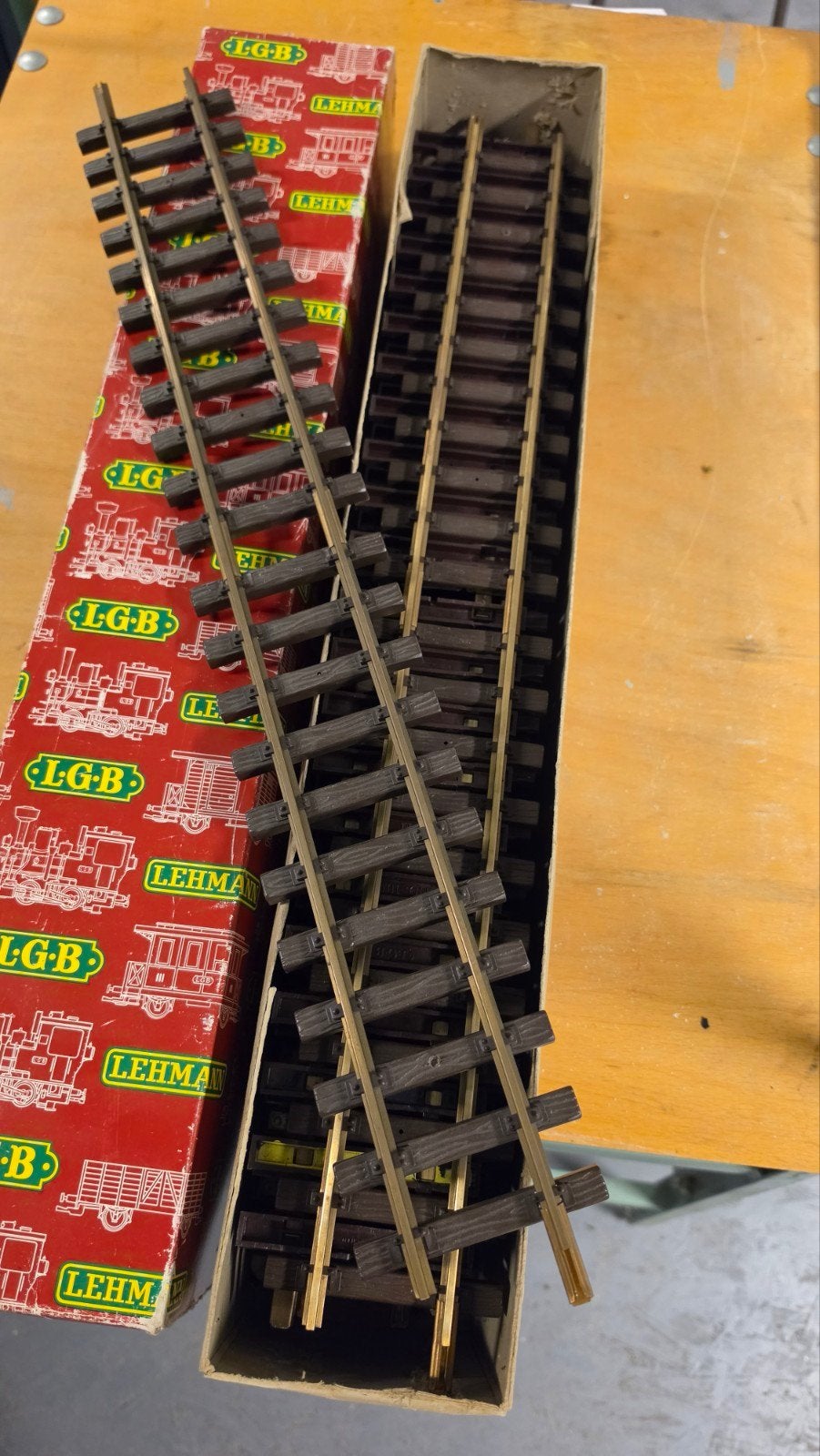 Lgb 60 cm rails, Ophalen of Verzenden, Gelijkstroom, Rails, LGB