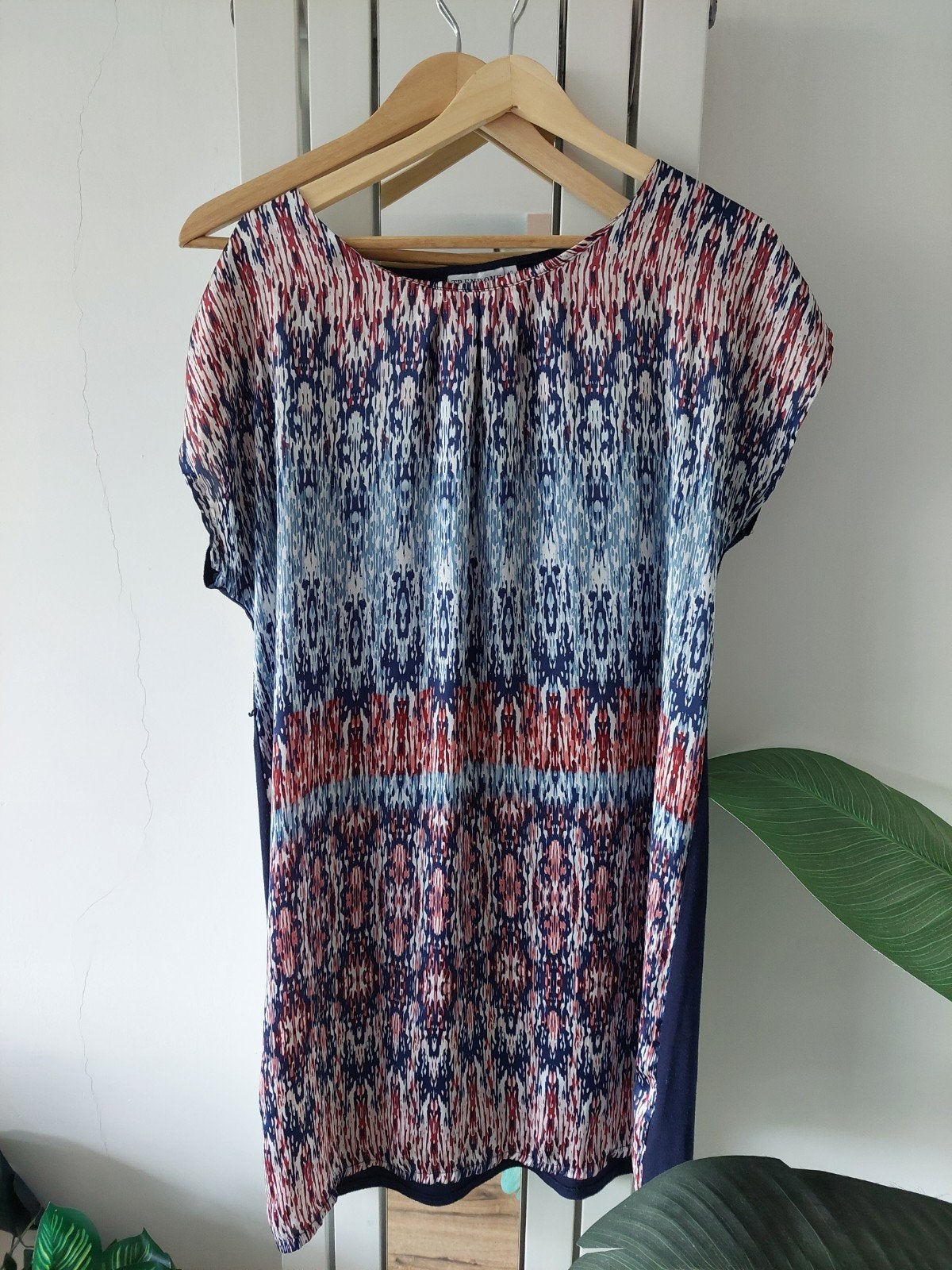 Trendy shirtjurk met kleurrijk patroon, TREND ONE, Meerkleurig, Maat 42/44 (L), Ophalen of Verzenden