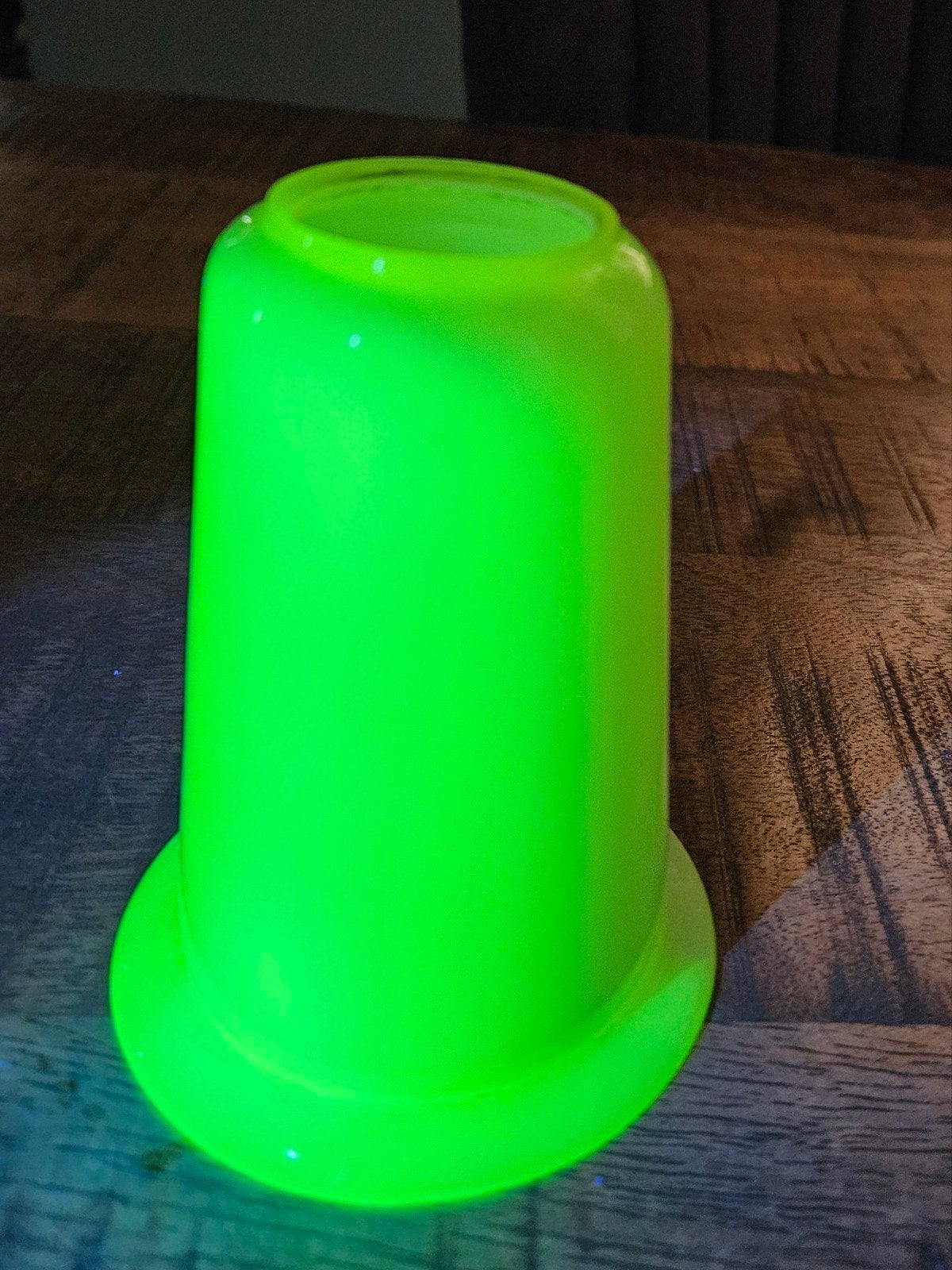10x opaline uranium lampenkappen, Ophalen of Verzenden