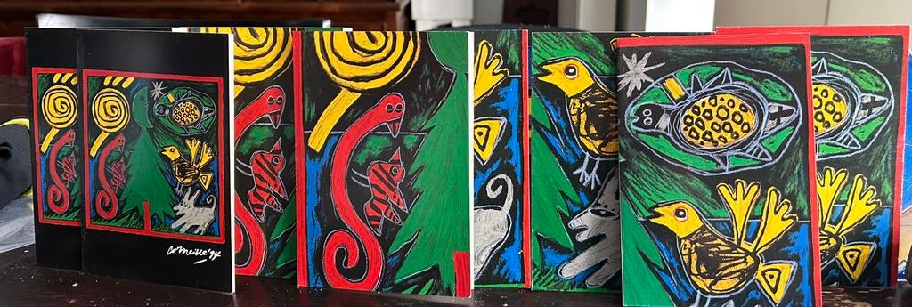 Corneille kunst ansichtkaarten, Ophalen of Verzenden
