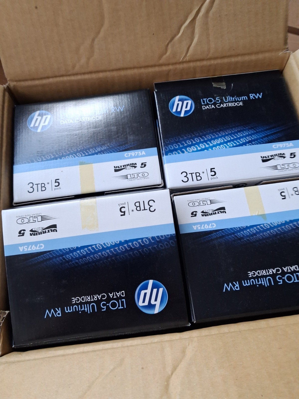 HP LTO-5 Ultrium 3TB RW Datalabels (20 stuks), Ophalen, Server, Nieuw, HP