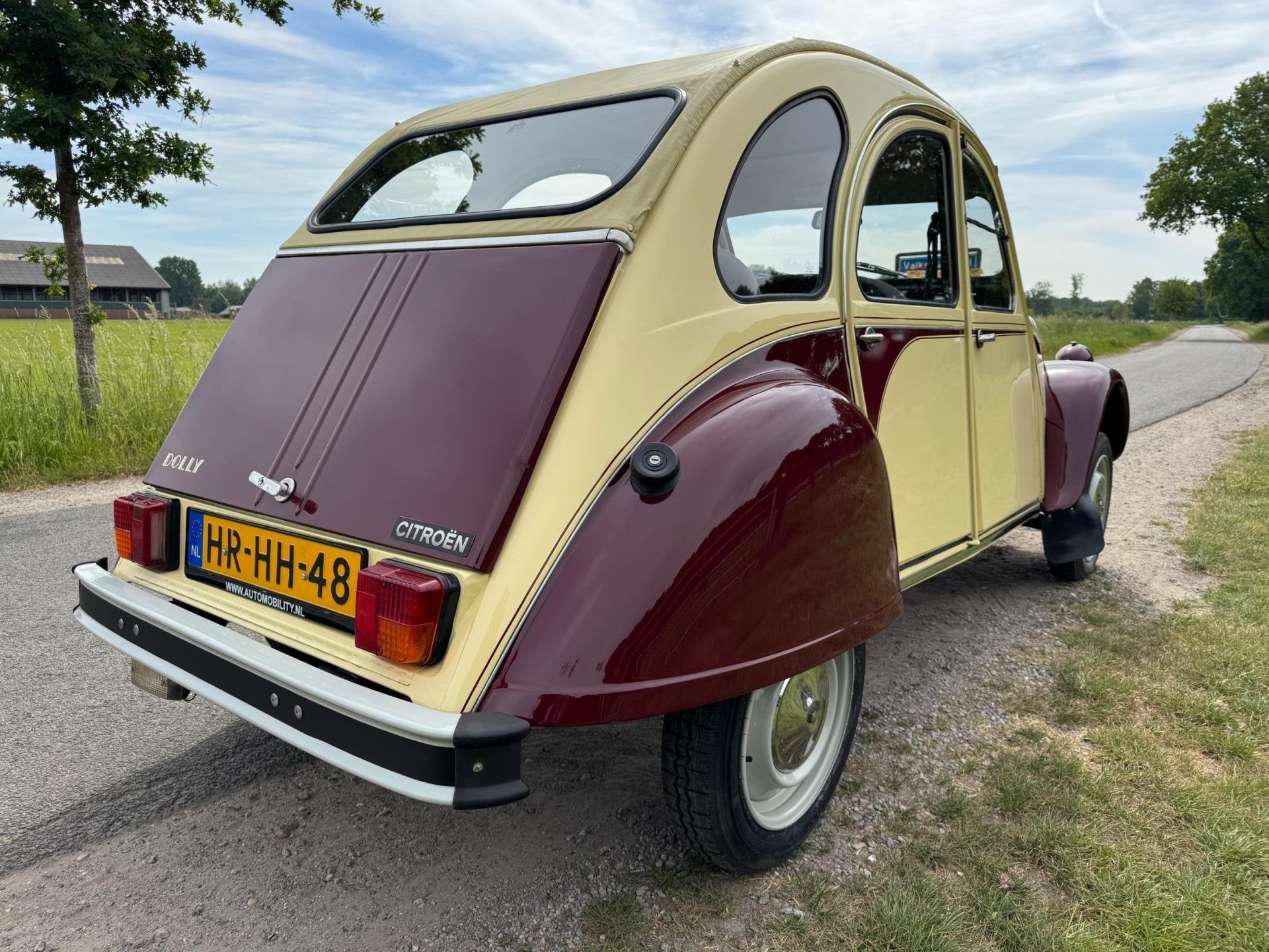 Citroen 2 CV 2CV6 Dolly Compleet gerestaureerd, Auto's, Citroën, Voorwielaandrijving, 2CV, 4 stoelen, Beige