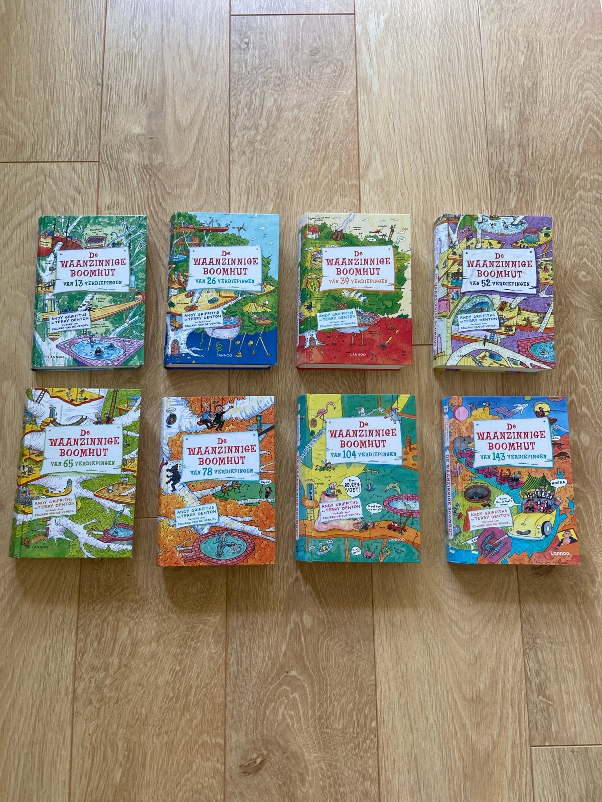 De Waanzinnige Boomhut - Deel 1,2,3,4,5,6,8,11 (ook los), Boeken, Ophalen of Verzenden, Gelezen, Fictie algemeen